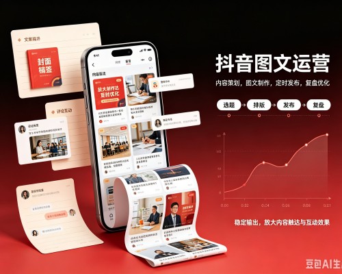 江汉抖音图文代运营服务